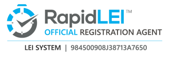 RapidLEI officiële registratieagent - LEI System LEI-nummer: 984500908J38713A7650